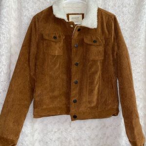 SM Ashley sunrise collection, sherpa lined coat.